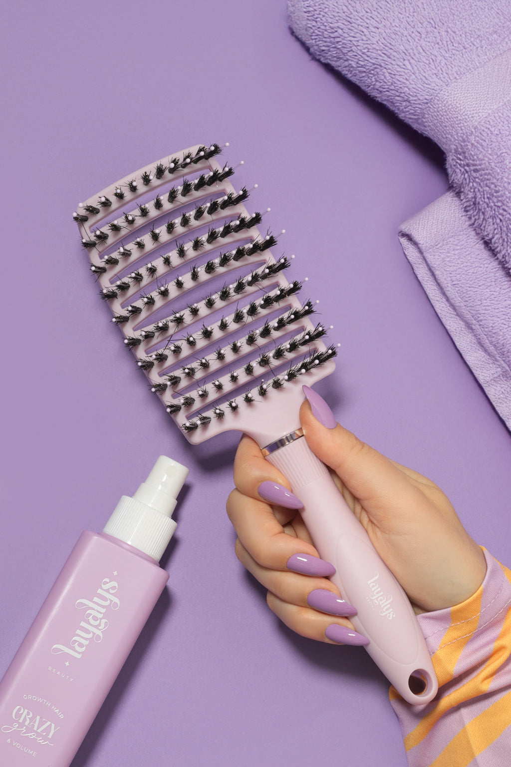 Brosse démêlante anti-casse