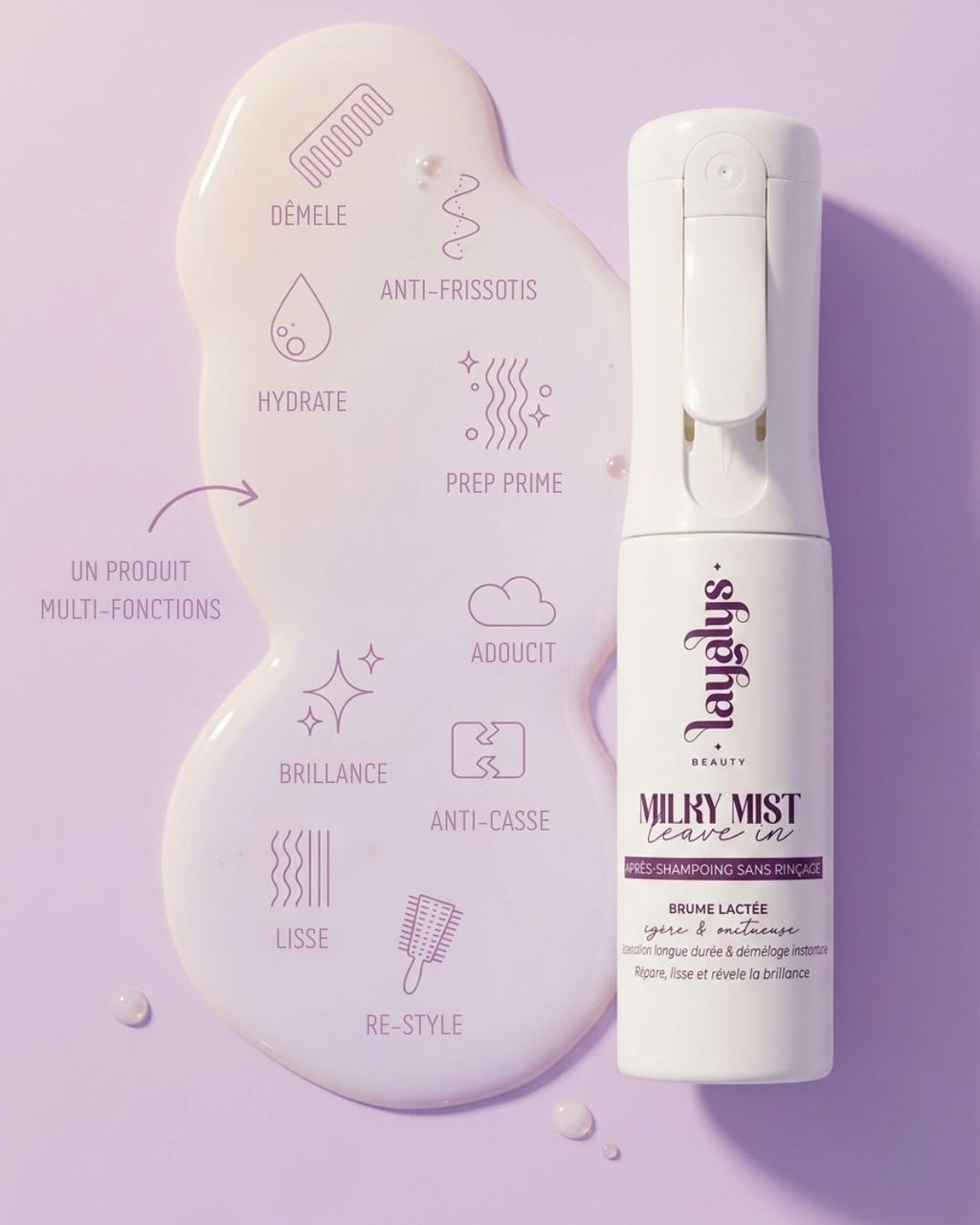 Milky mist leave-in